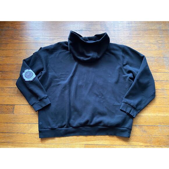 LULULEMON 'Team Chicago' Black Hoodie w/CFD Patches sz L - Picture 7 of 11